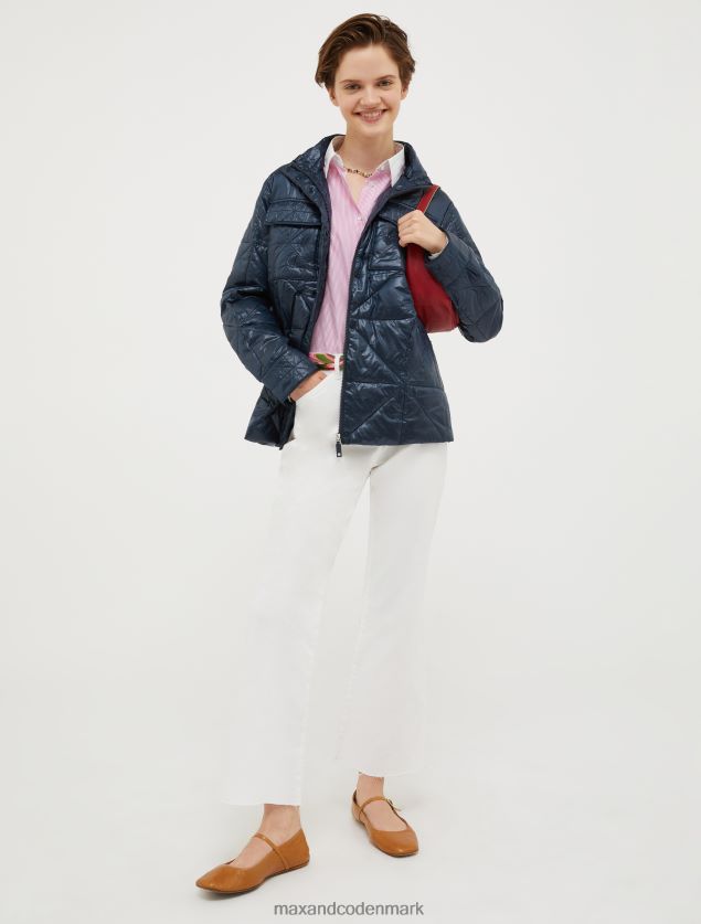 Kvinder quiltet safarijakke MAX&Co. midnatsblå B2Z2T6922 beklædning