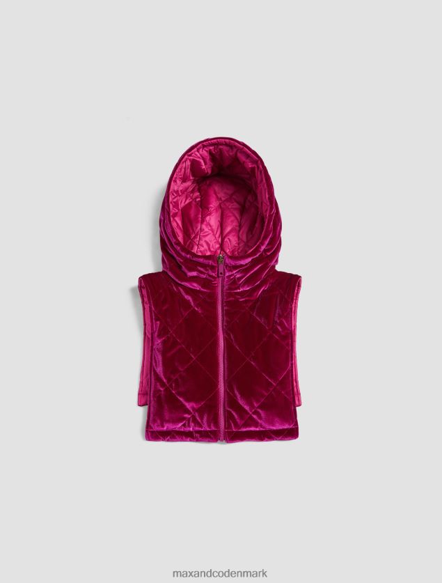 Kvinder vendbar hættekrave MAX&Co. lilla B2Z2T6902 beklædning