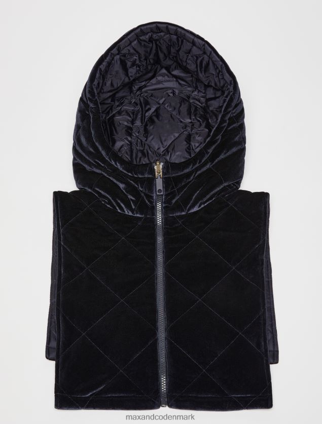 Kvinder vendbar hættekrave MAX&Co. midnatsblå B2Z2T6907 beklædning