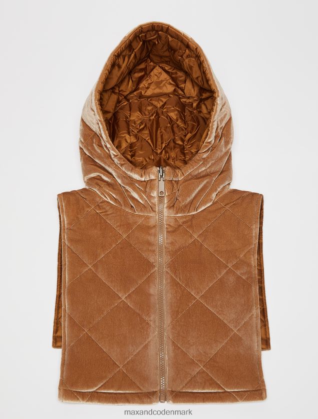 Kvinder vendbar hættekrave MAX&Co. tan B2Z2T6905 beklædning