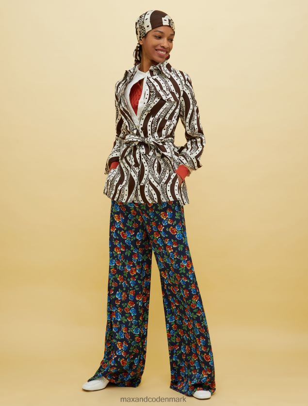 Kvinder mennesker, steder, farve safari skjorte MAX&Co. hvid B2Z2T6506 beklædning