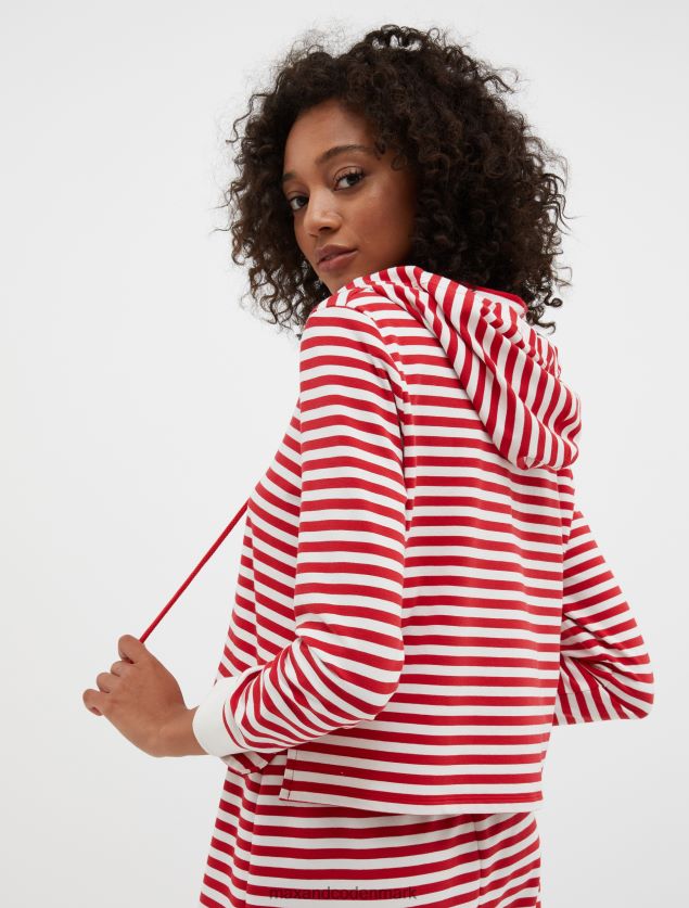 Kvinder mariner sweatshirt med hætte MAX&Co. rød B2Z2T6619 beklædning