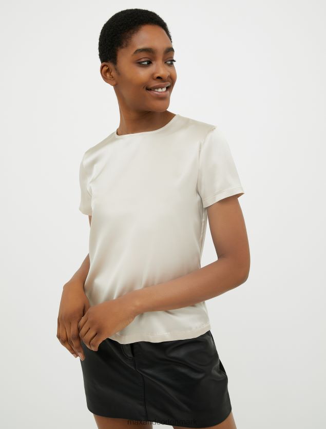 Kvinder silke satin bluse MAX&Co. snor B2Z2T6631 beklædning