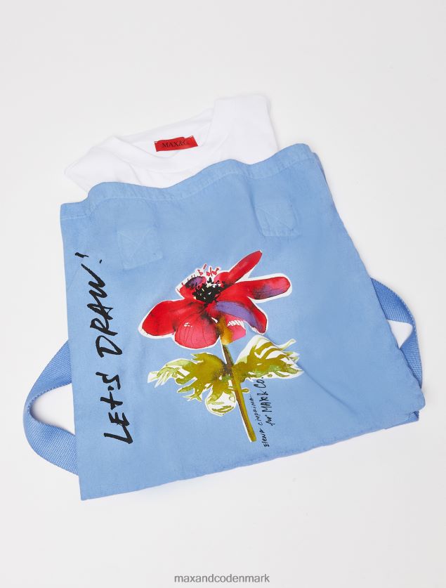 Kvinder Lad os tegne! ærmeløs t-shirt MAX&Co. optik hvid B2Z2T6573 beklædning