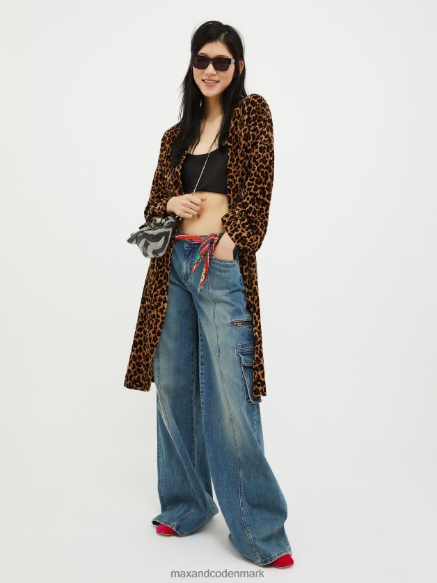 Kvinder silke-satin top MAX&Co. sort B2Z2T6453 beklædning