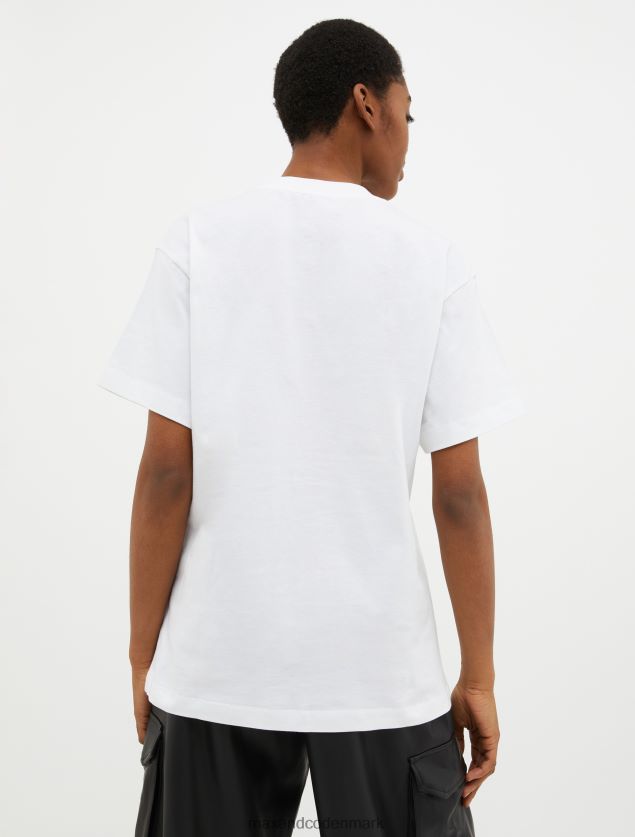 Kvinder t-shirt med logotryk MAX&Co. sort B2Z2T6555 beklædning