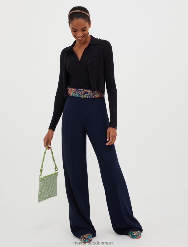 Kvinder bomuld og modal-blandet cardigan MAX&Co. sort B2Z2T6314 beklædning