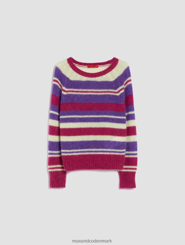 Kvinder mohair-blanding pullover MAX&Co. fuchsia B2Z2T6413 beklædning