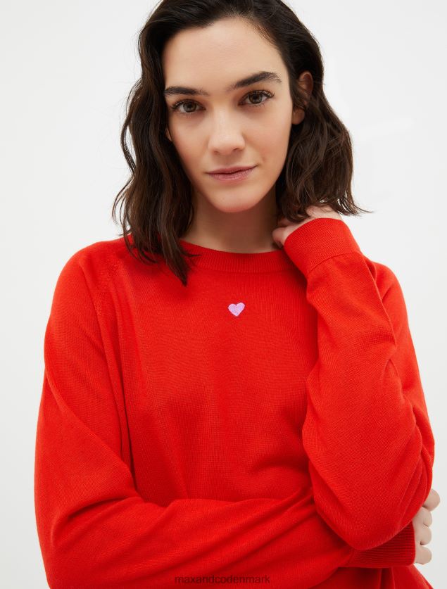 Kvinder ribstrikket uldtrøje MAX&Co. mandarin B2Z2T6354 beklædning