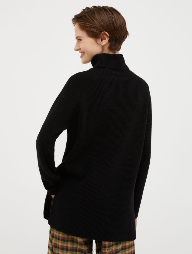 Kvinder rullekrave fisketrøje MAX&Co. sort B2Z2T6419 beklædning