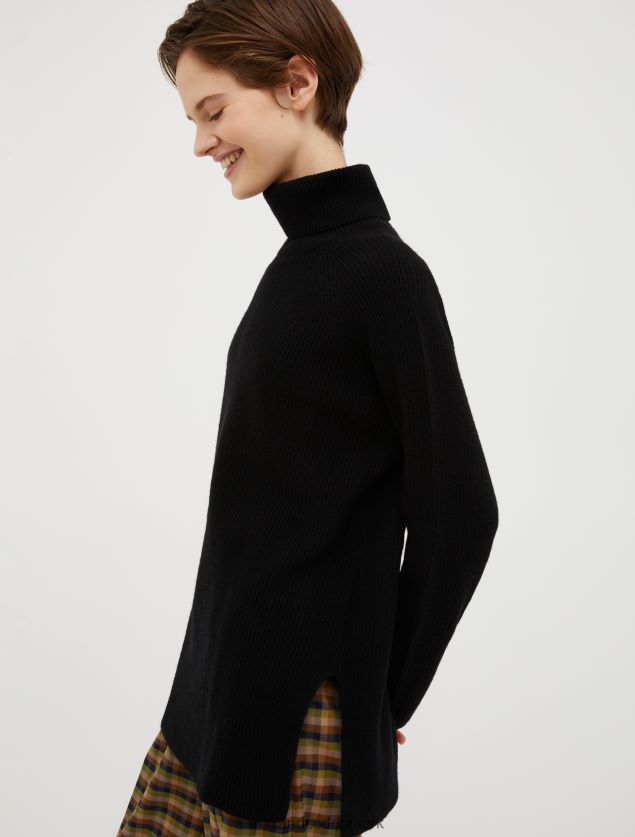 Kvinder rullekrave fisketrøje MAX&Co. sort B2Z2T6419 beklædning