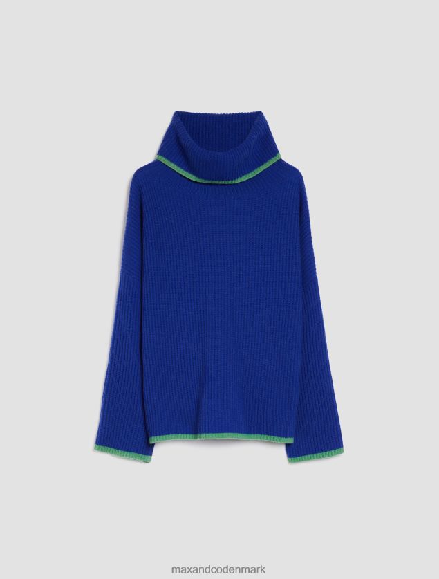 Kvinder rullekrave kashmir pullover MAX&Co. lilla B2Z2T6392 beklædning