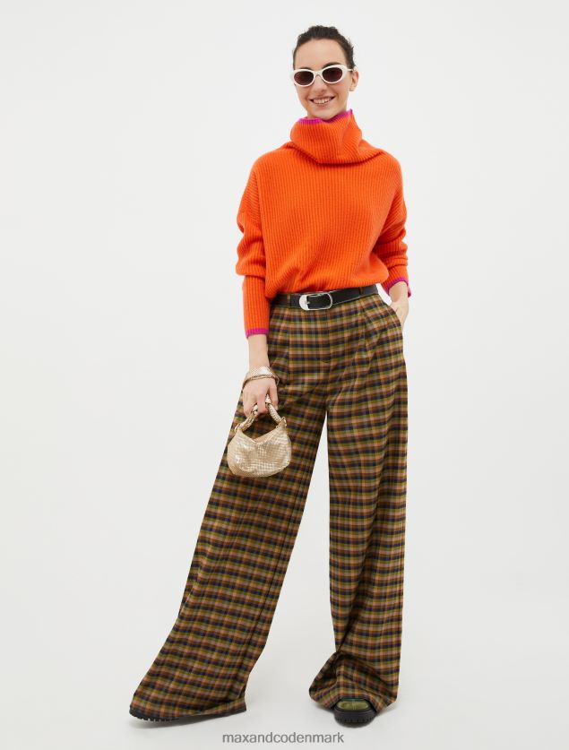 Kvinder rullekrave kashmir pullover MAX&Co. rust B2Z2T6390 beklædning